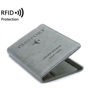 Passport Holder Travel Essentials Passport Wallet RFID Blocking for Men Women US